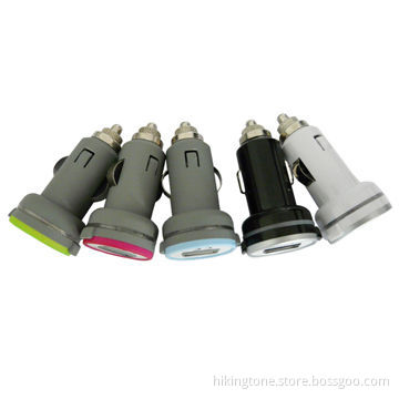 Car chargers use for charging phone with 1A output ABS material